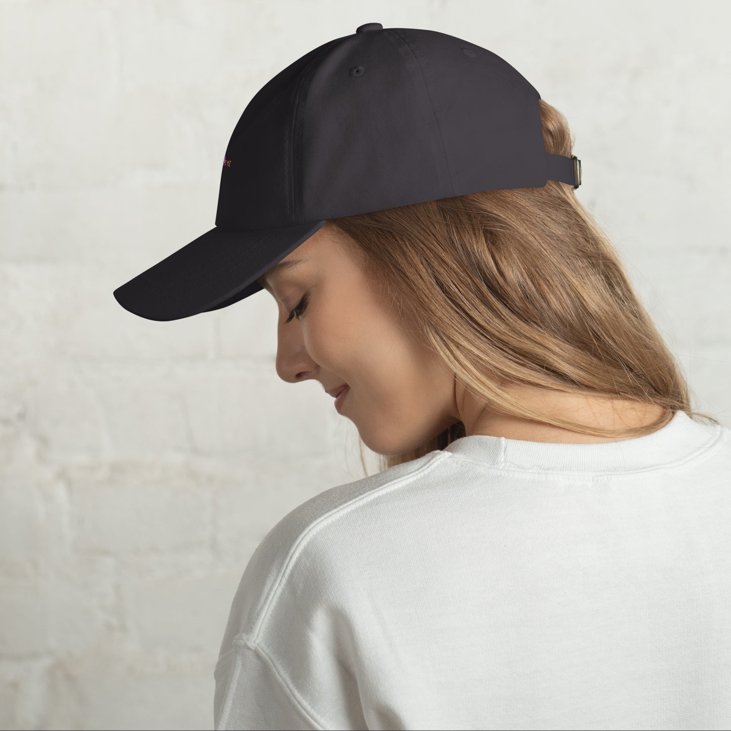 Classic Mishastyle Luxury Dark Gray Dad Hat