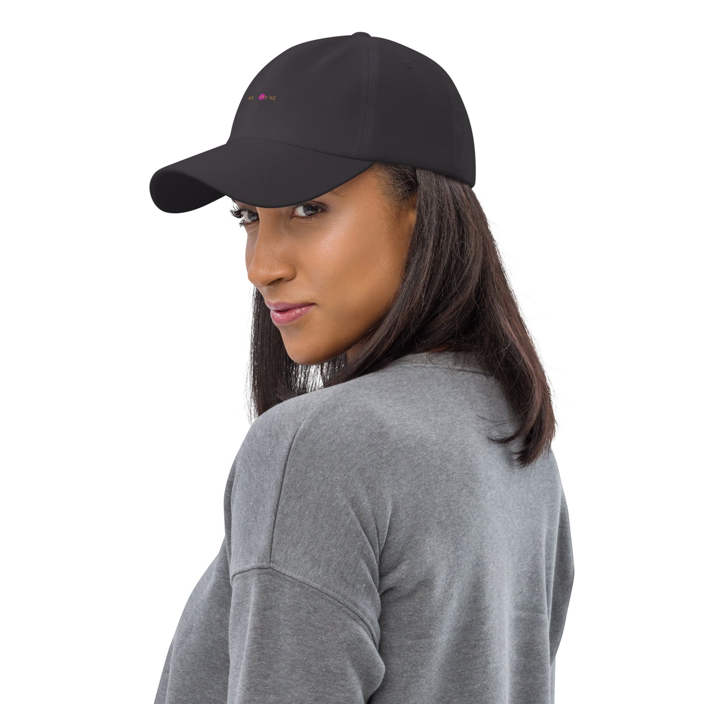 Classic Mishastyle Luxury Dark Gray Dad Hat