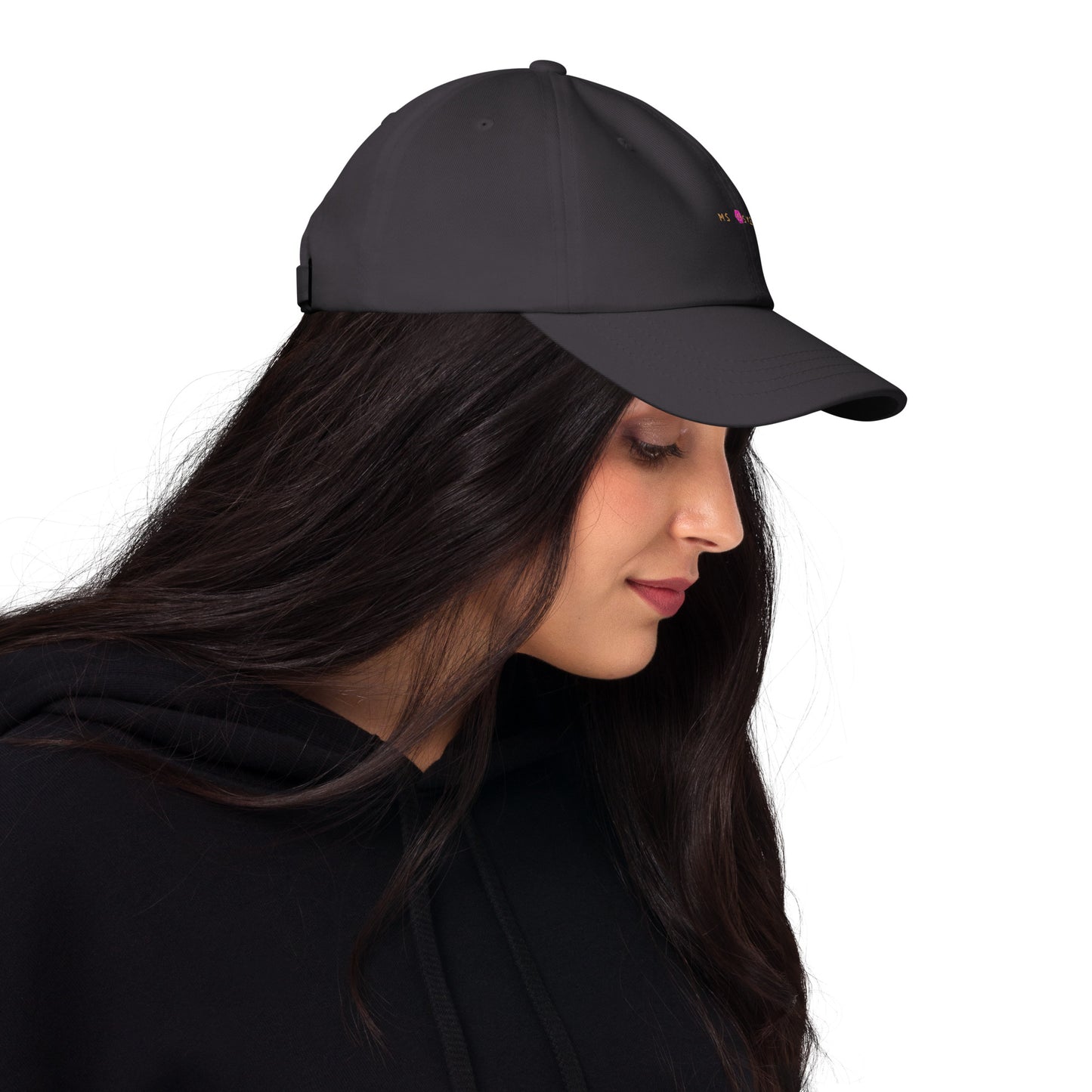 Classic Mishastyle Luxury Dark Gray Dad Hat