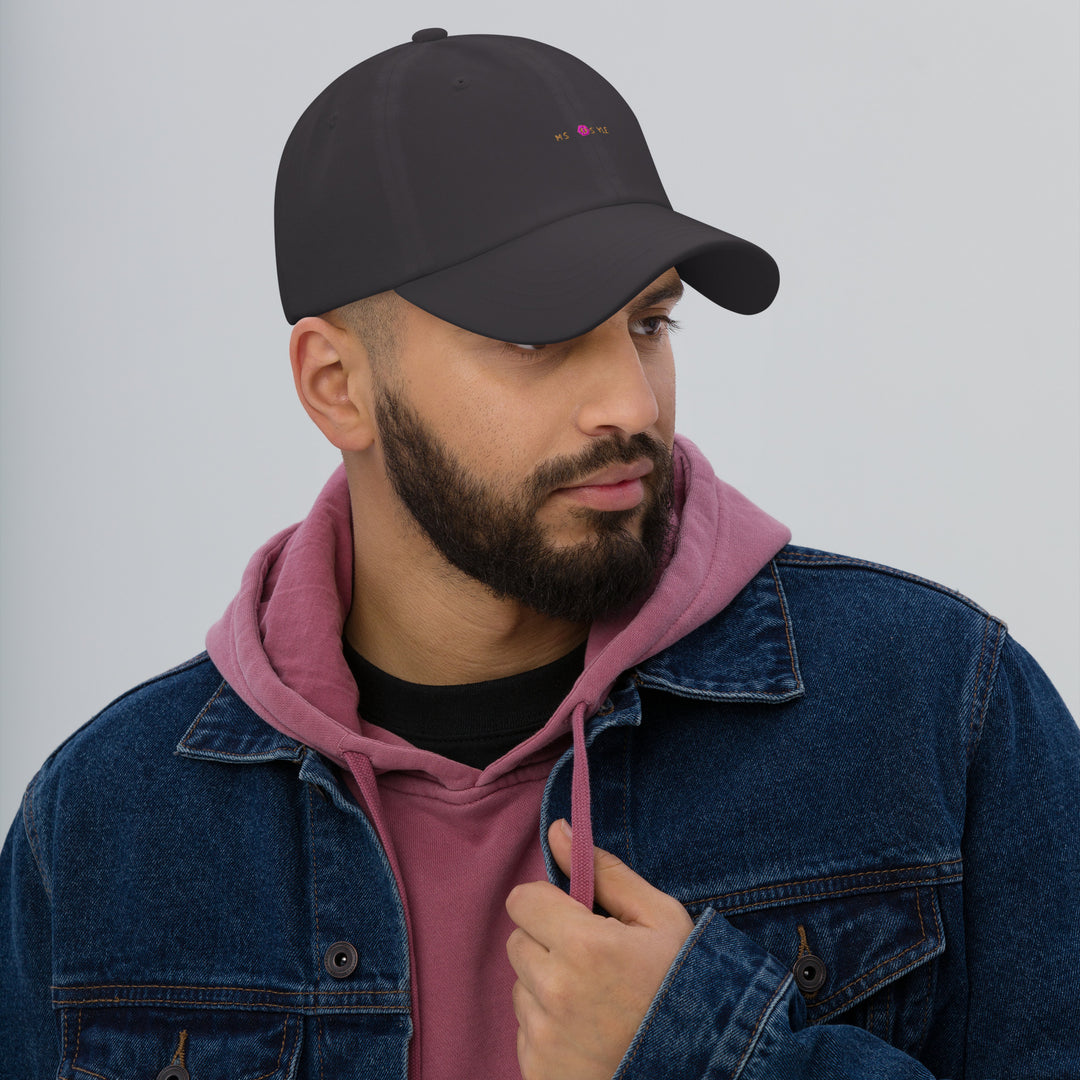 Classic Mishastyle Luxury Dark Gray Dad Hat