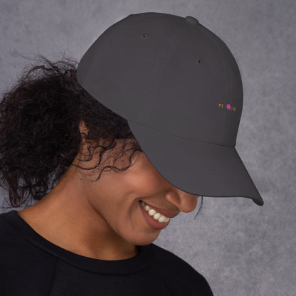 Classic Mishastyle Luxury Dark Gray Dad Hat