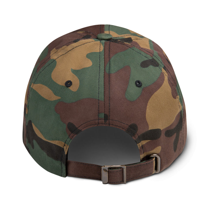 Classic Mishastyle Luxury Spruce Green Camo Dad Hat