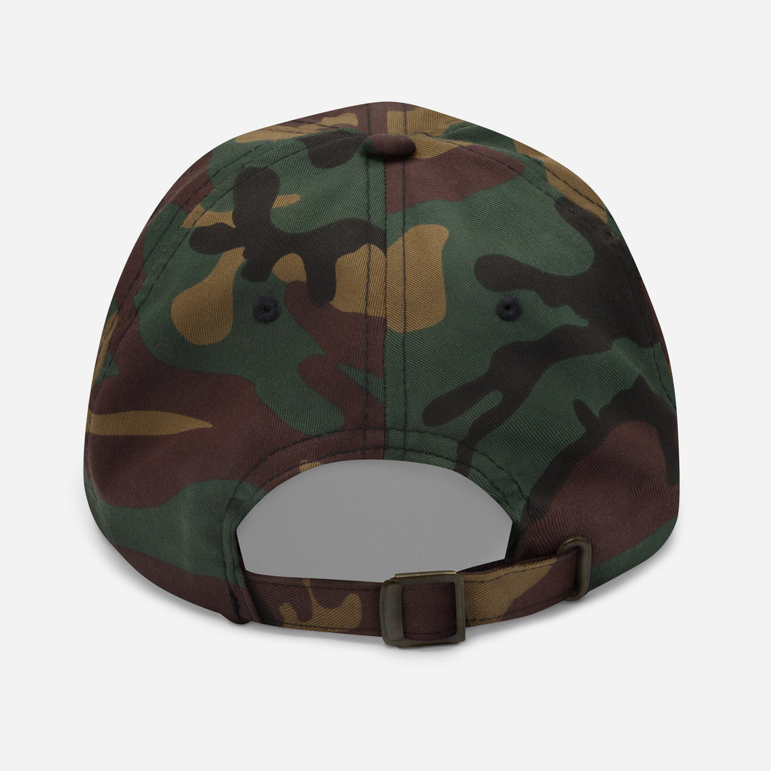 Classic Mishastyle Luxury Spruce Green Camo Dad Hat