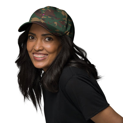 Classic Mishastyle Luxury Spruce Green Camo Dad Hat