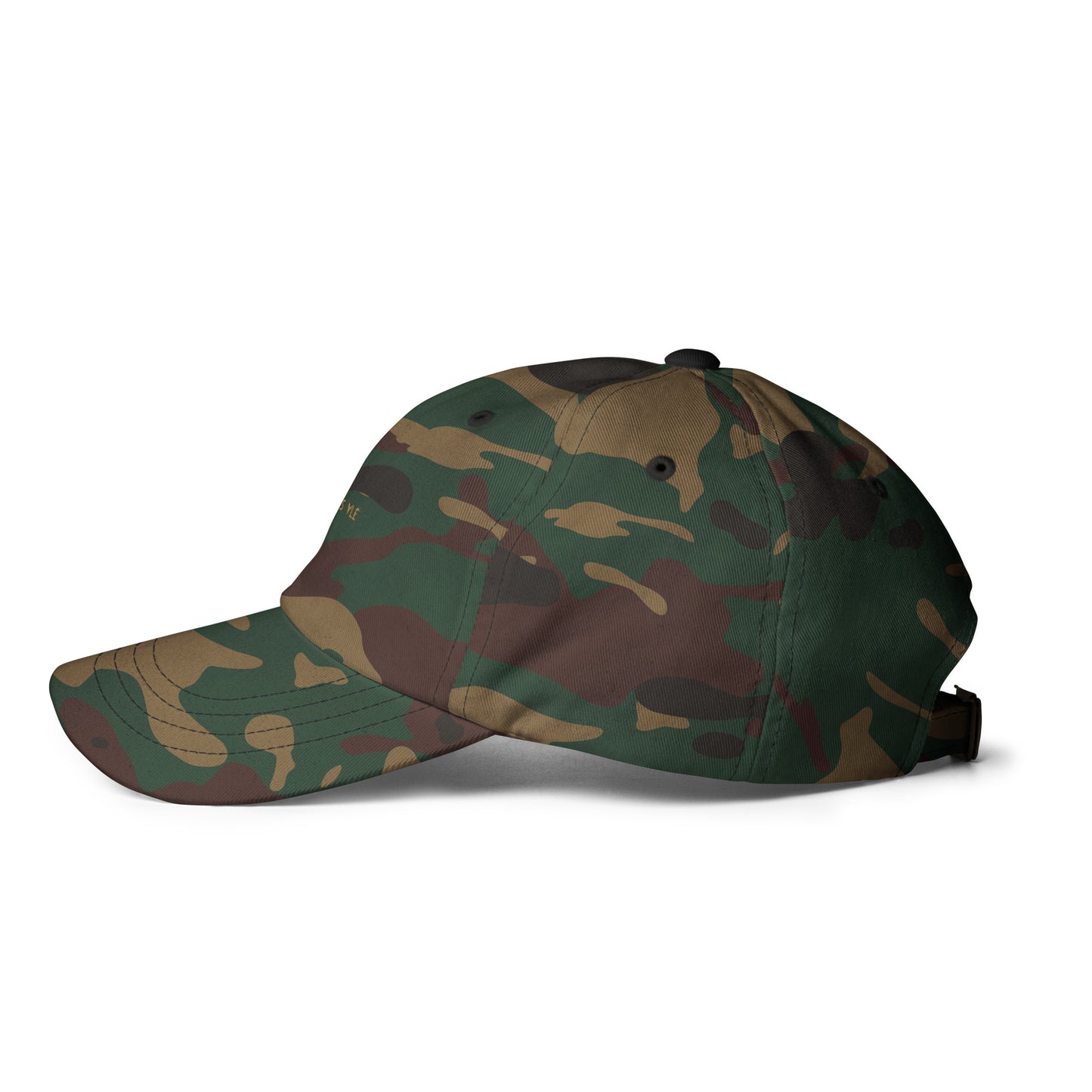 Classic Mishastyle Luxury Spruce Green Camo Dad Hat