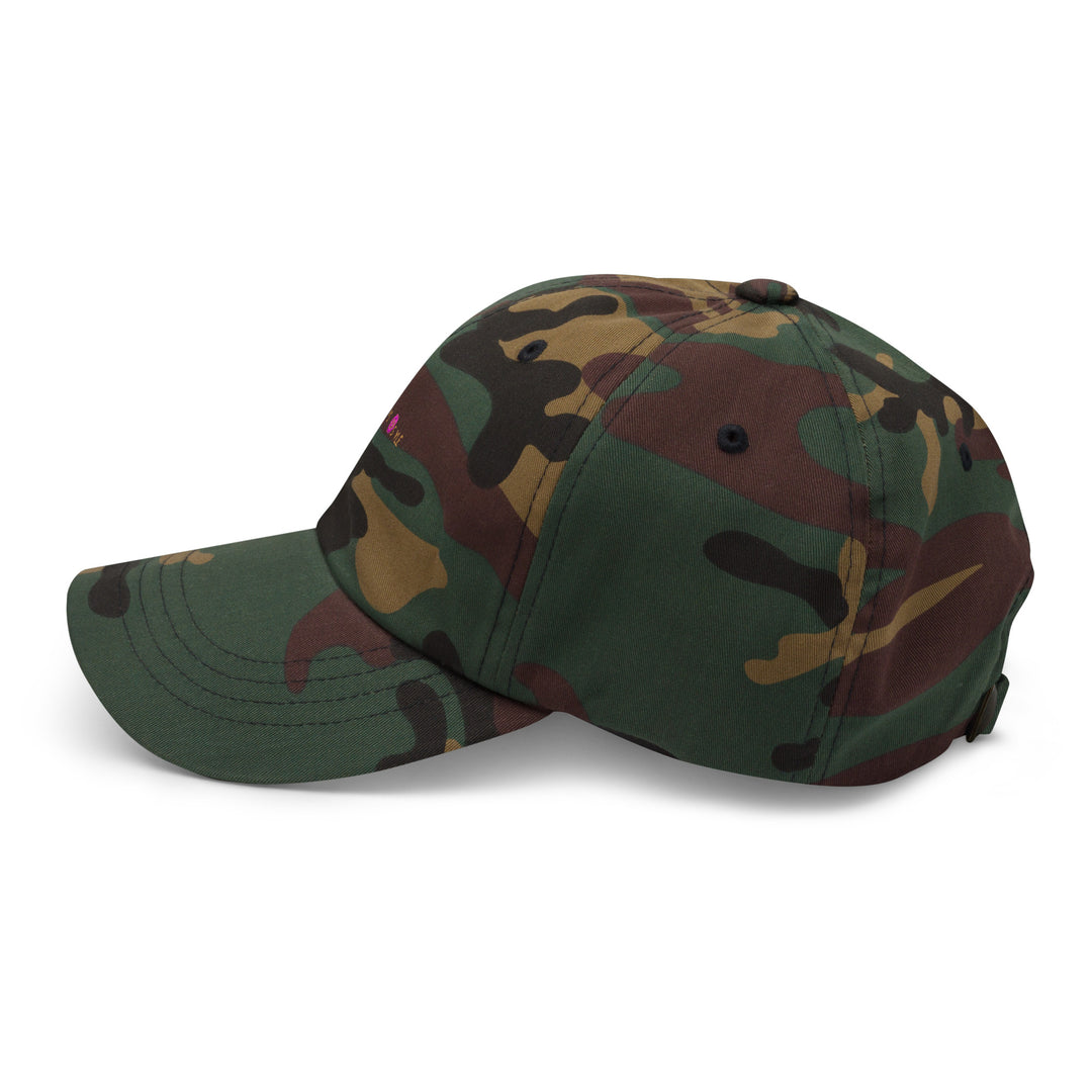 Classic Mishastyle Luxury Spruce Green Camo Dad Hat