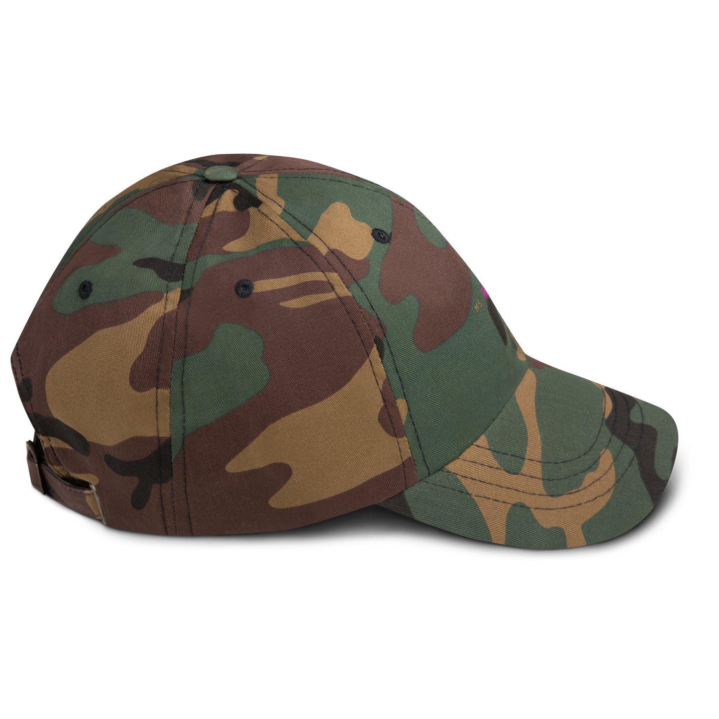 Classic Mishastyle Luxury Spruce Green Camo Dad Hat