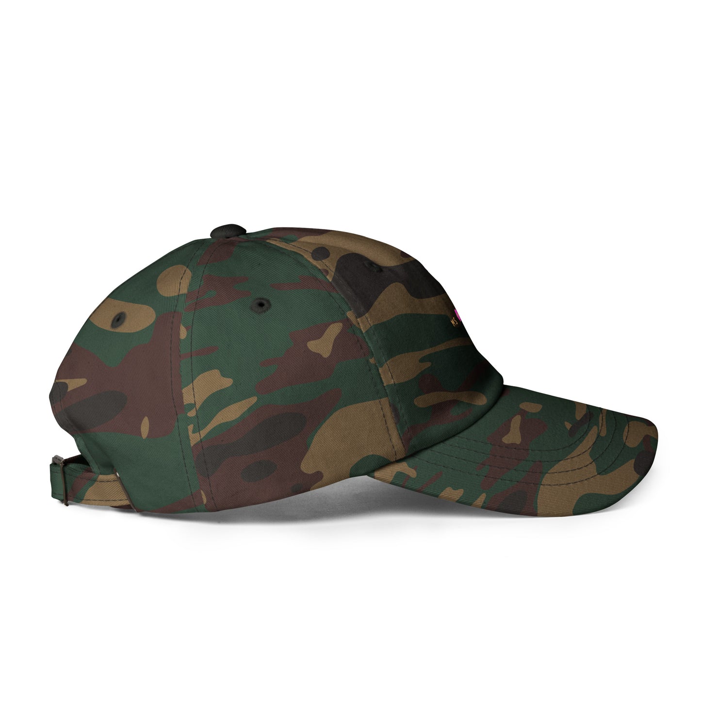 Classic Mishastyle Luxury Spruce Green Camo Dad Hat