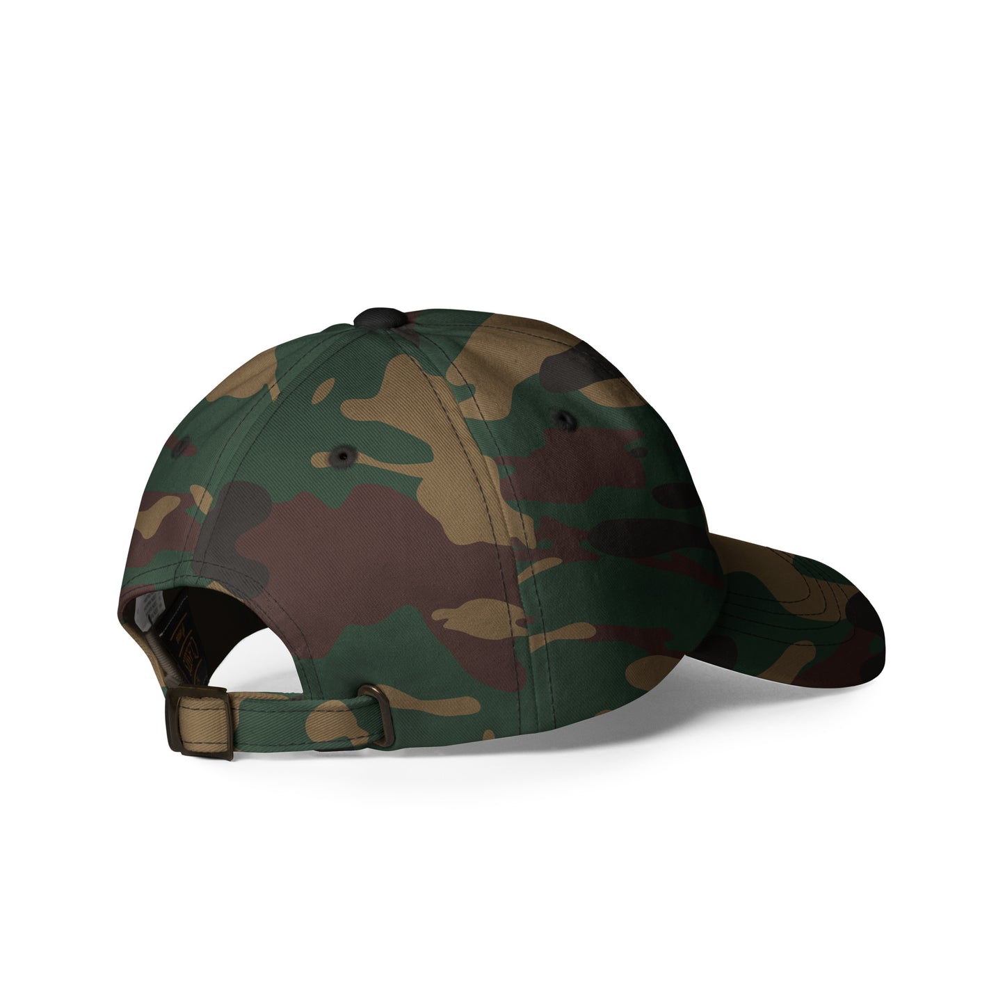 Classic Mishastyle Luxury Spruce Green Camo Dad Hat