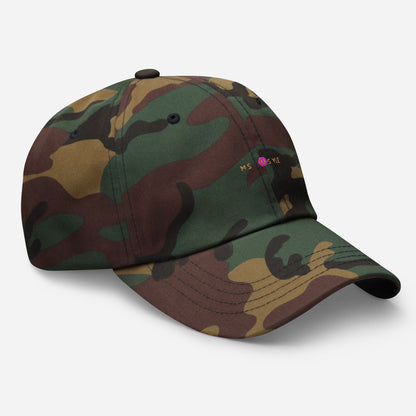 Classic Mishastyle Luxury Spruce Green Camo Dad Hat