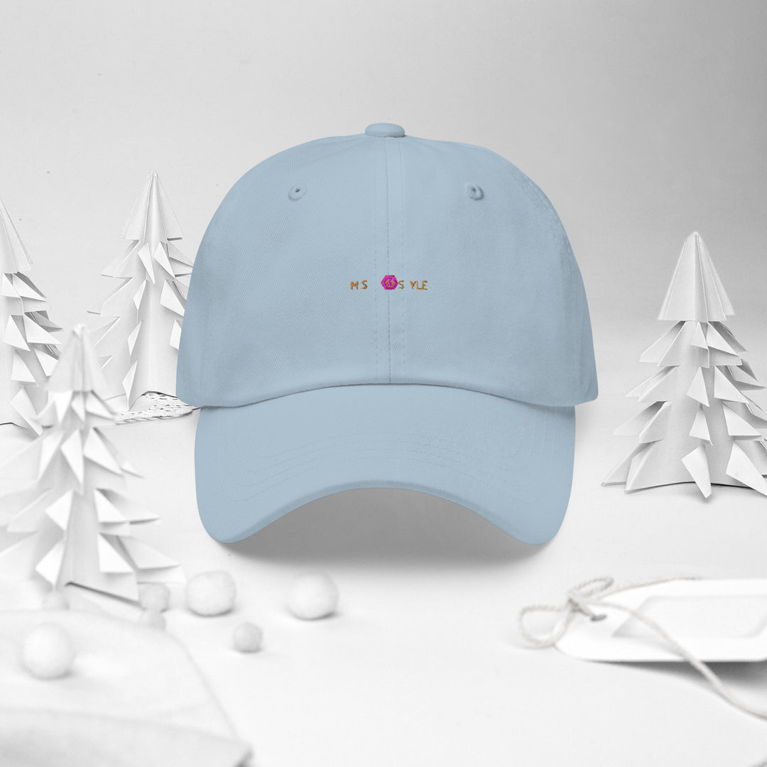 Classic Mishastyle Luxury Light Blue Dad Hat