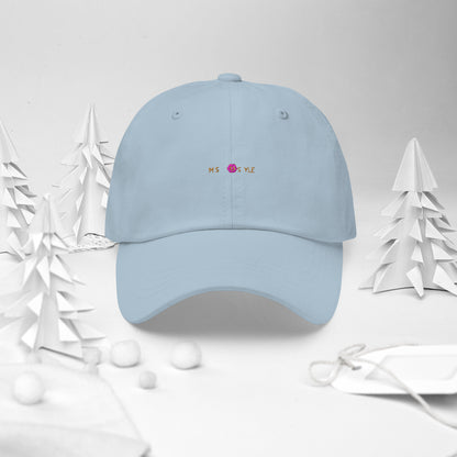 Classic Mishastyle Luxury Light Blue Dad Hat