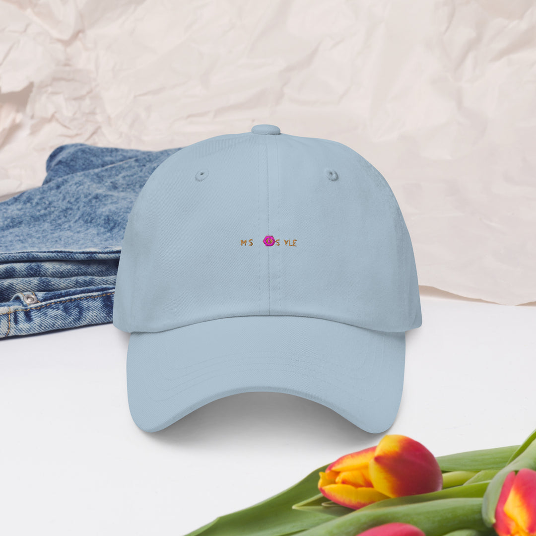 Classic Mishastyle Luxury Light Blue Dad Hat