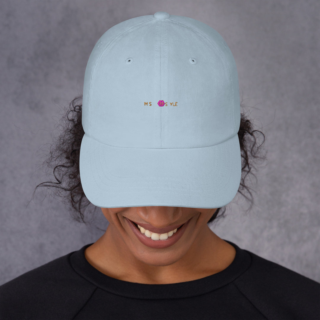 Classic Mishastyle Luxury Light Blue Dad Hat