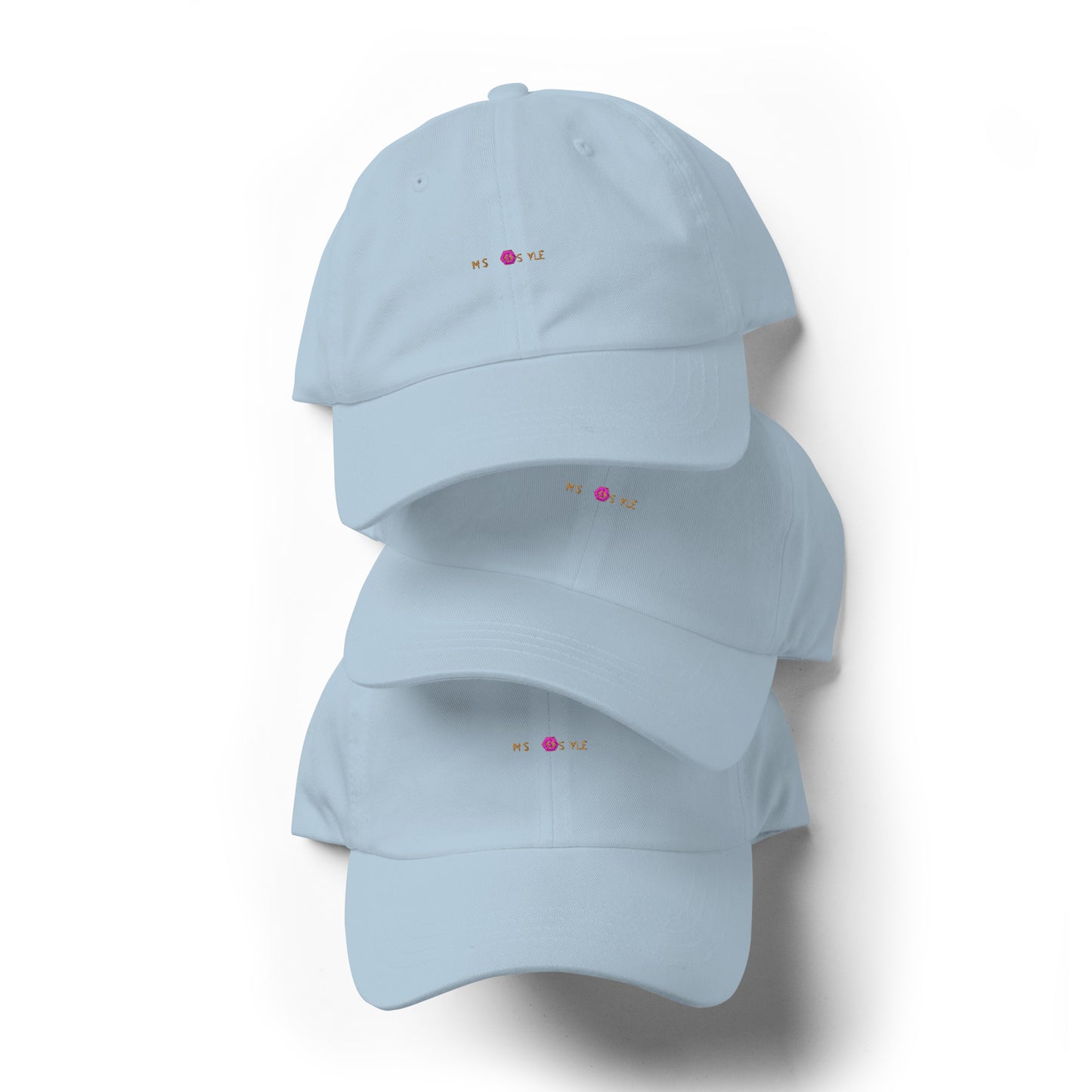 Classic Mishastyle Luxury Light Blue Dad Hat