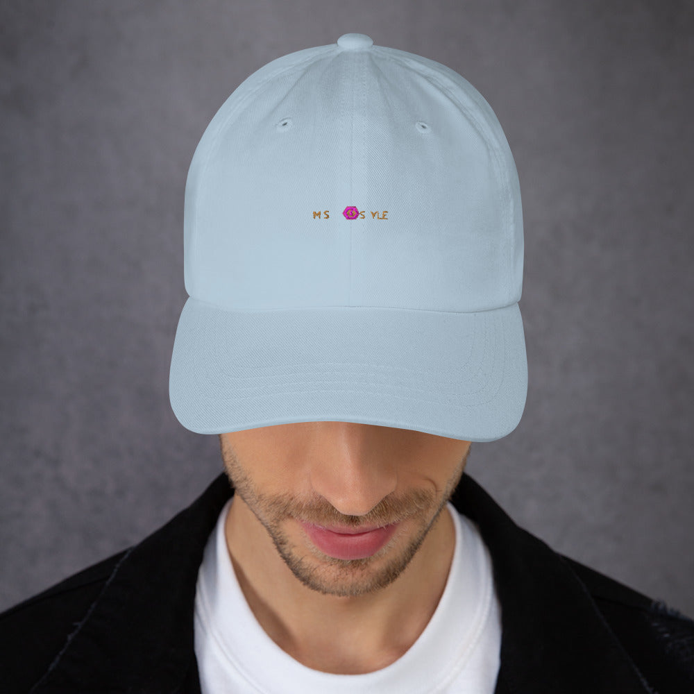 Classic Mishastyle Luxury Light Blue Dad Hat