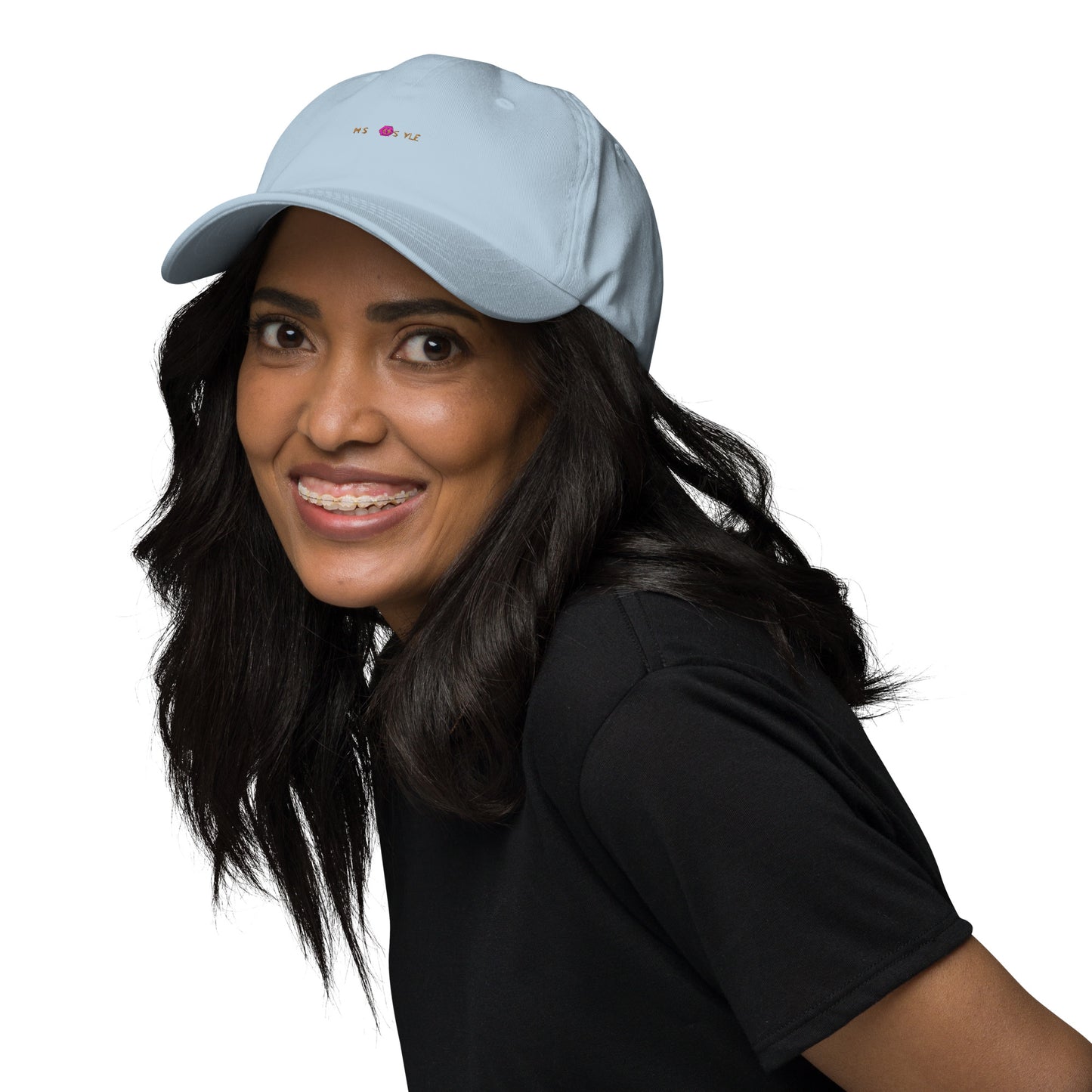 Classic Mishastyle Luxury Light Blue Dad Hat