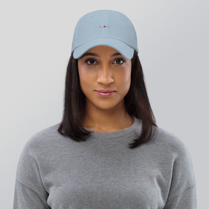 Classic Mishastyle Luxury Light Blue Dad Hat