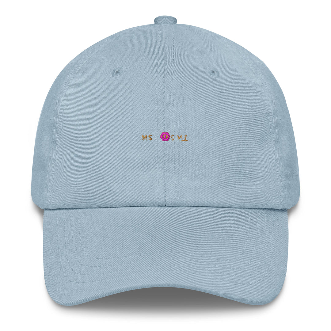 Classic Mishastyle Luxury Light Blue Dad Hat