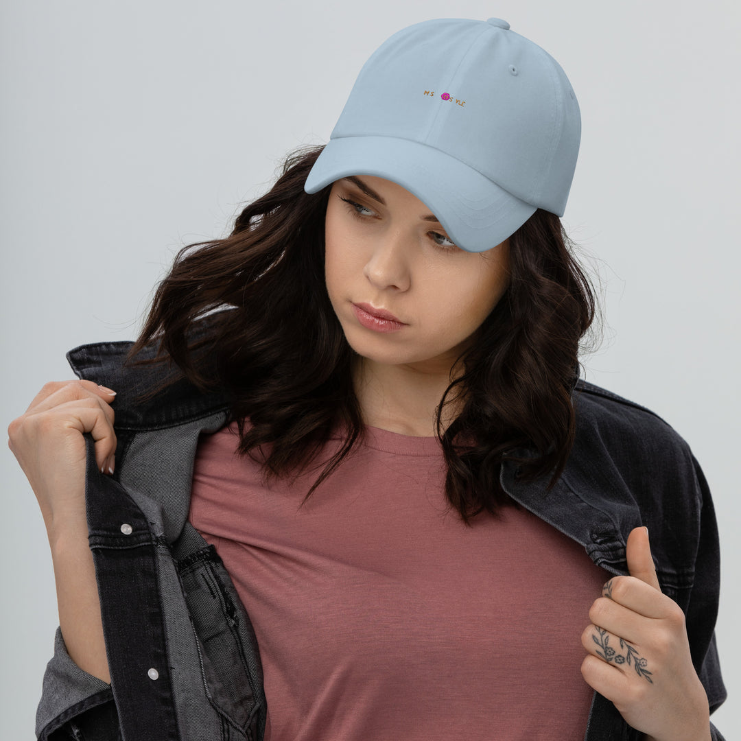 Classic Mishastyle Luxury Light Blue Dad Hat