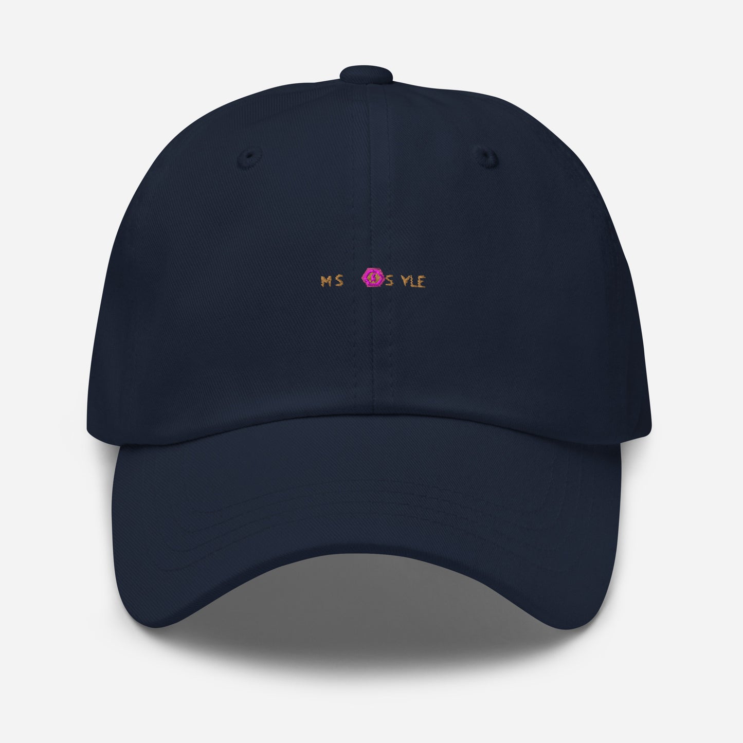 Classic Mishastyle Luxury Navy Dad Hat