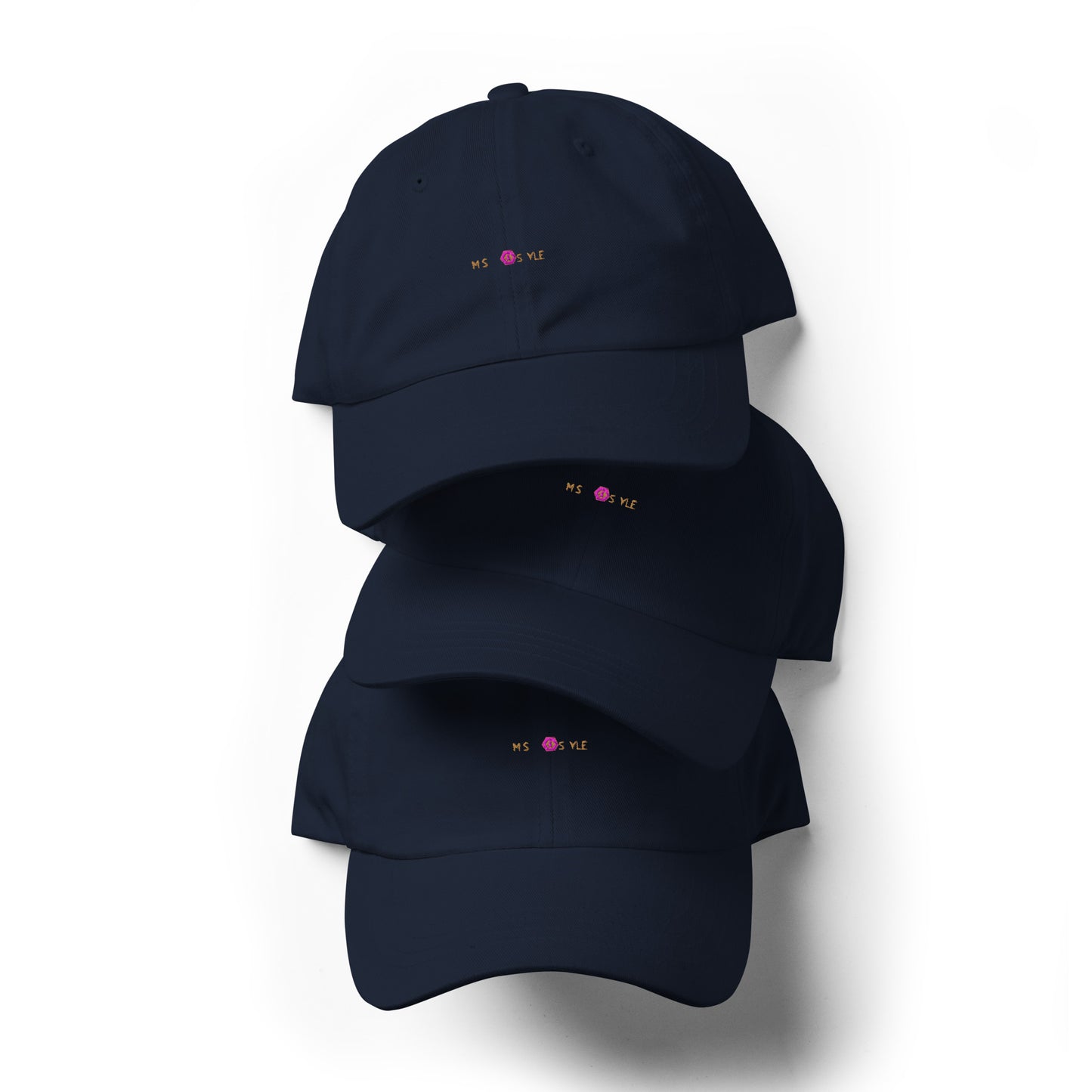 Classic Mishastyle Luxury Navy Dad Hat