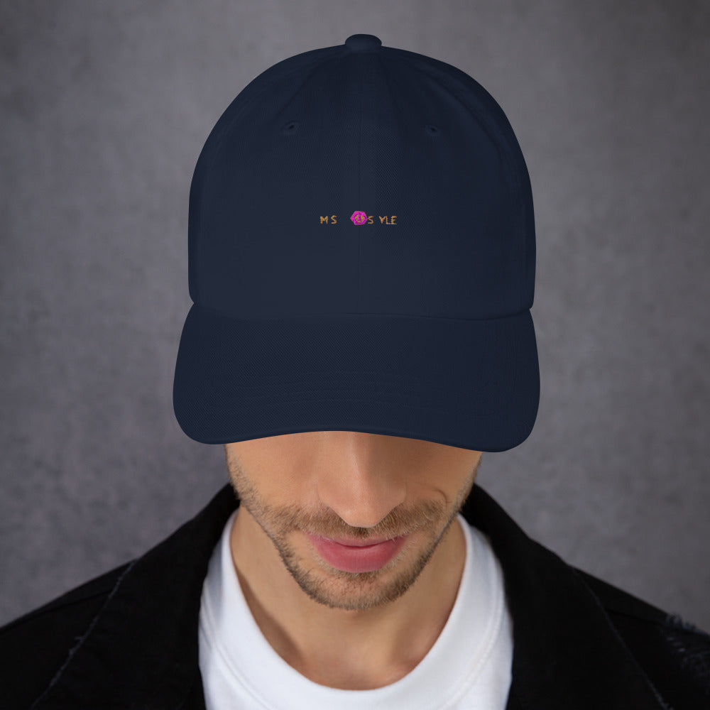 Classic Mishastyle Luxury Navy Dad Hat