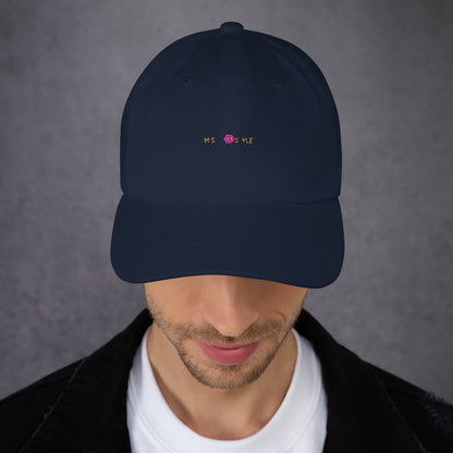 Classic Mishastyle Luxury Navy Dad Hat