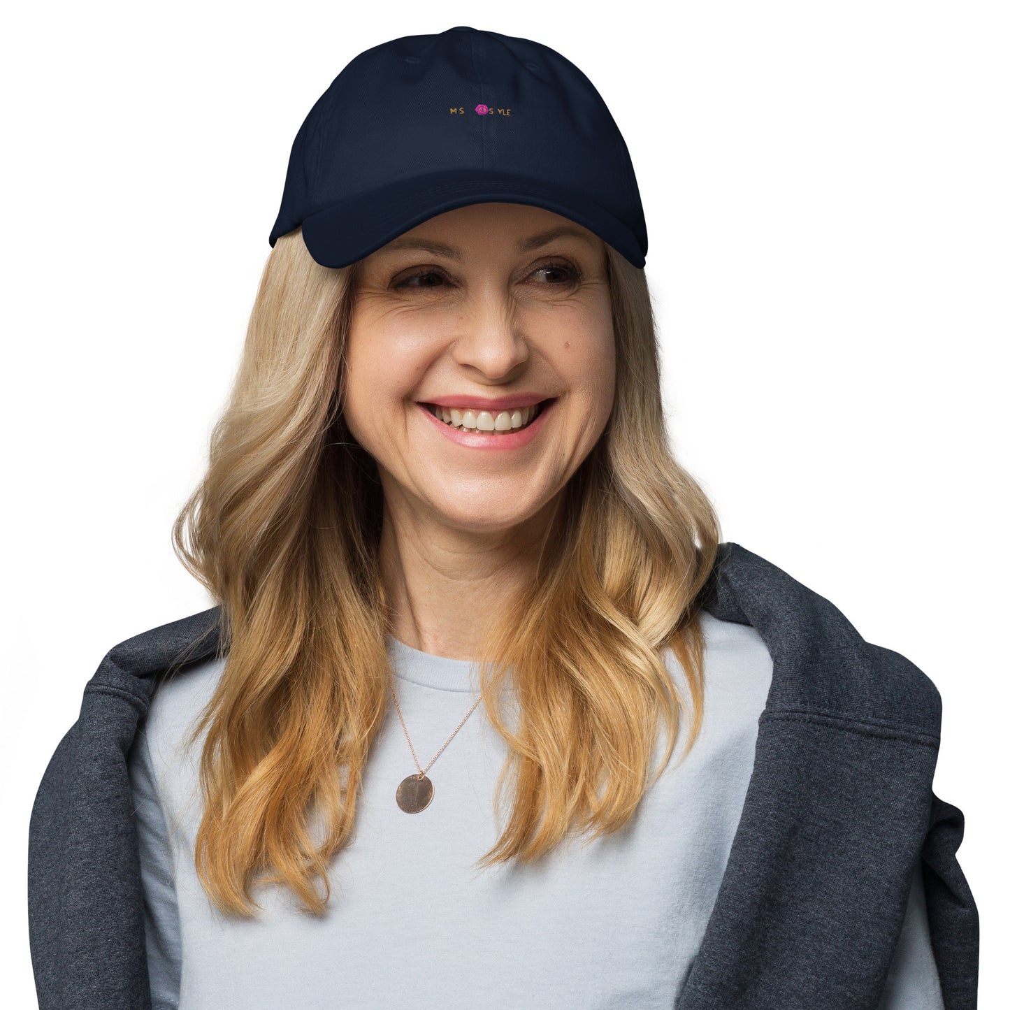 Classic Mishastyle Luxury Navy Dad Hat