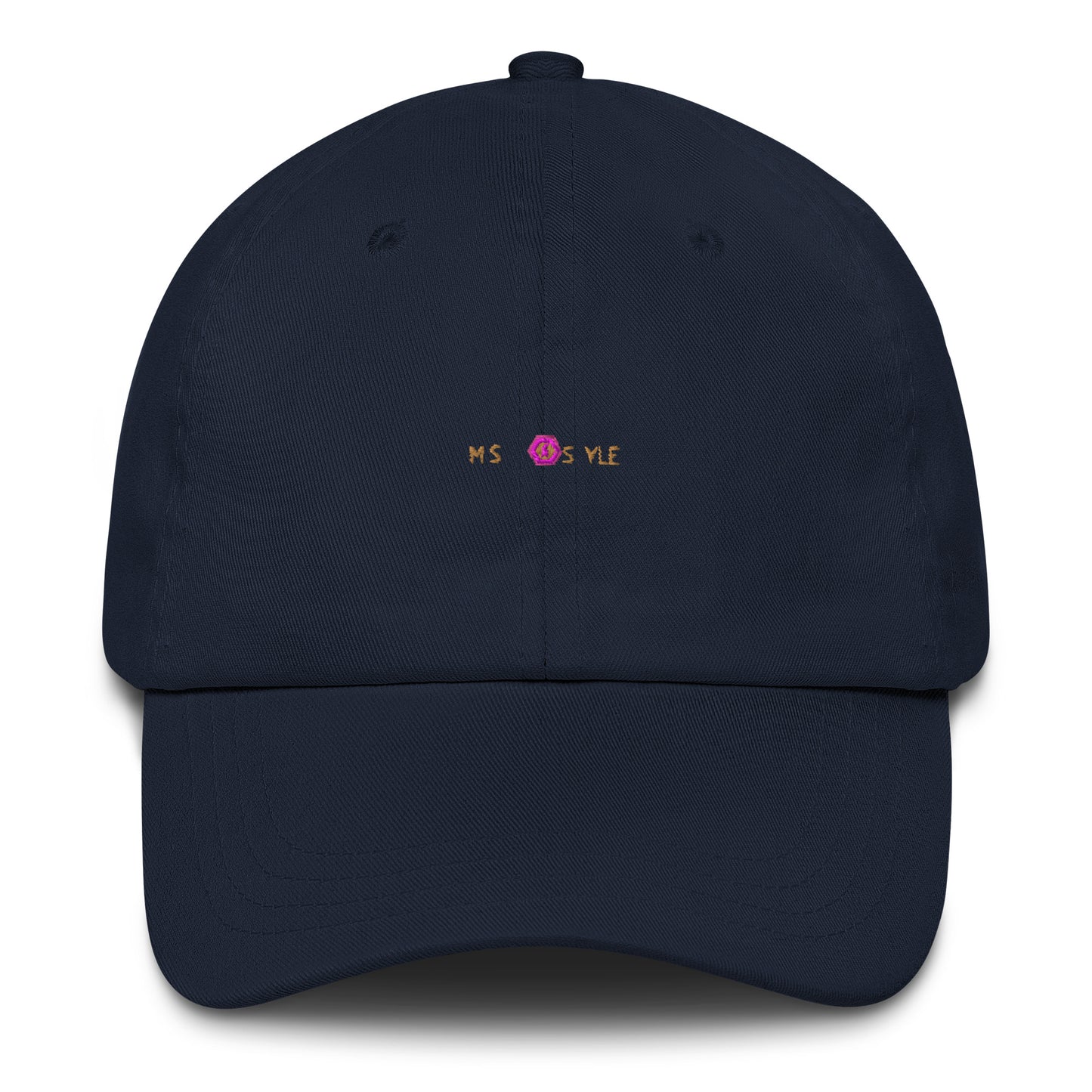 Classic Mishastyle Luxury Navy Dad Hat