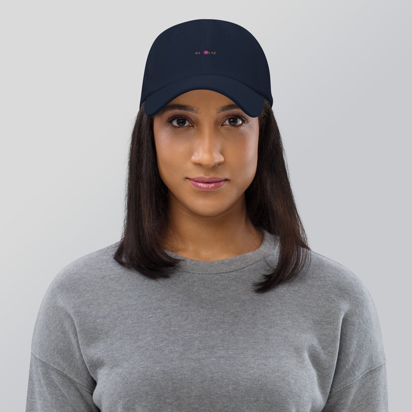 Classic Mishastyle Luxury Navy Dad Hat