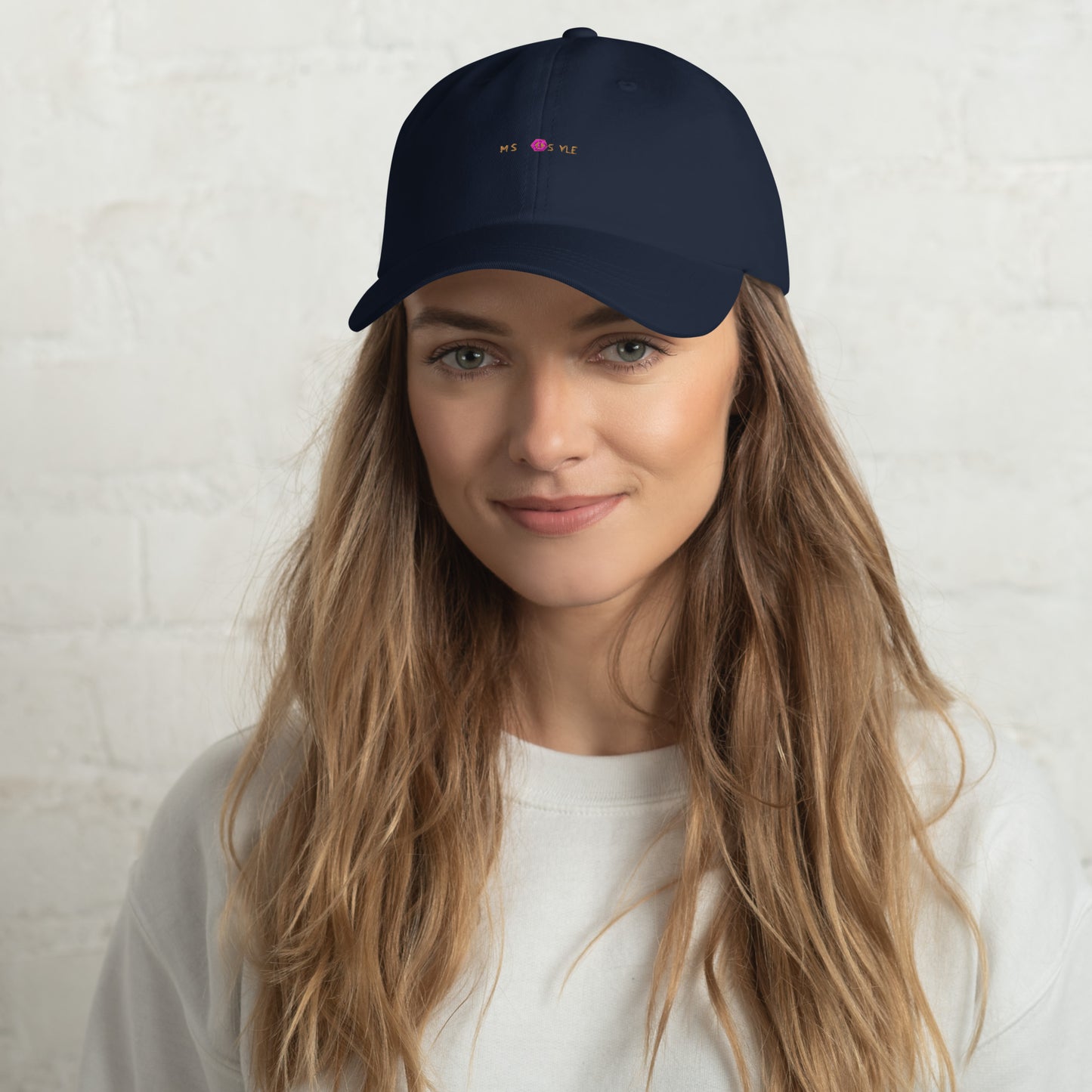 Classic Mishastyle Luxury Navy Dad Hat