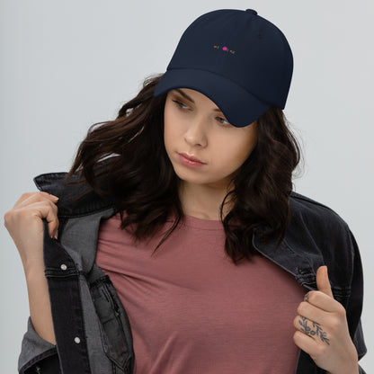 Classic Mishastyle Luxury Navy Dad Hat