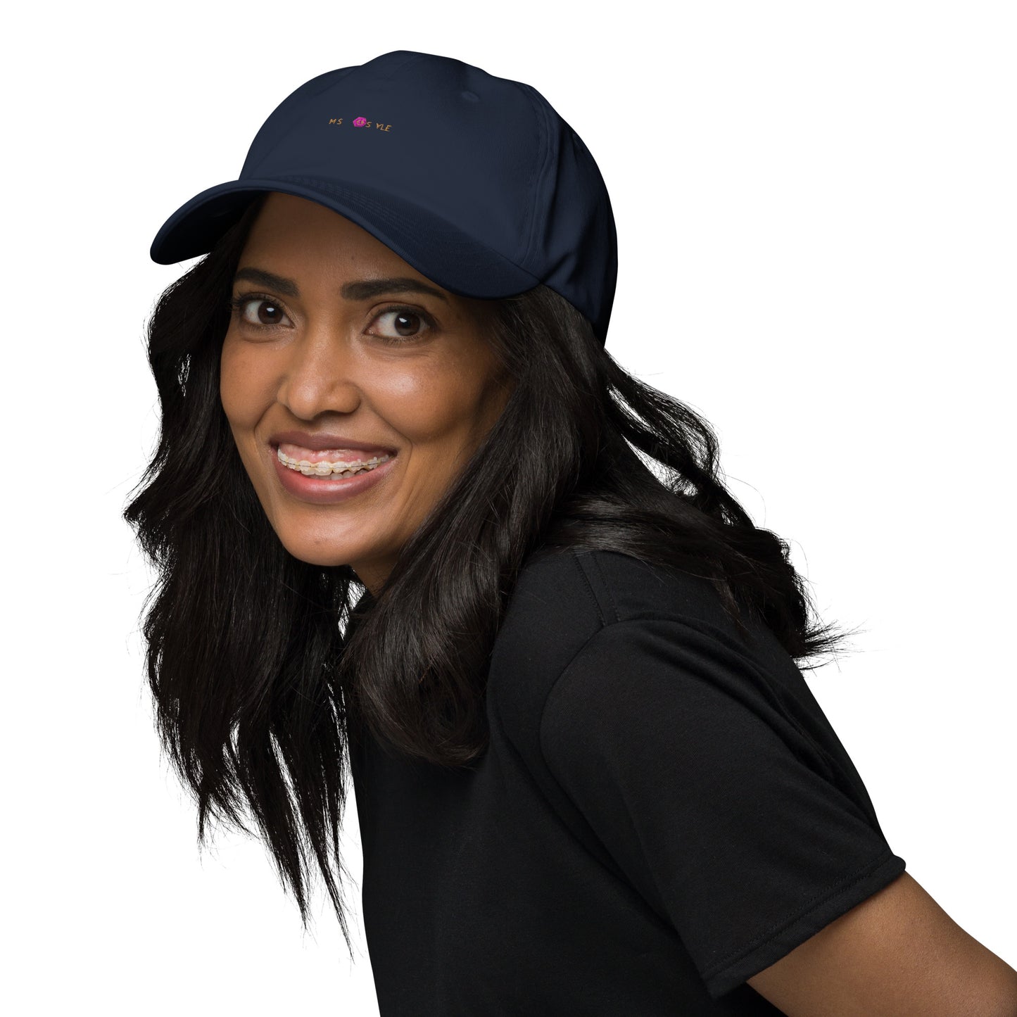 Classic Mishastyle Luxury Navy Dad Hat