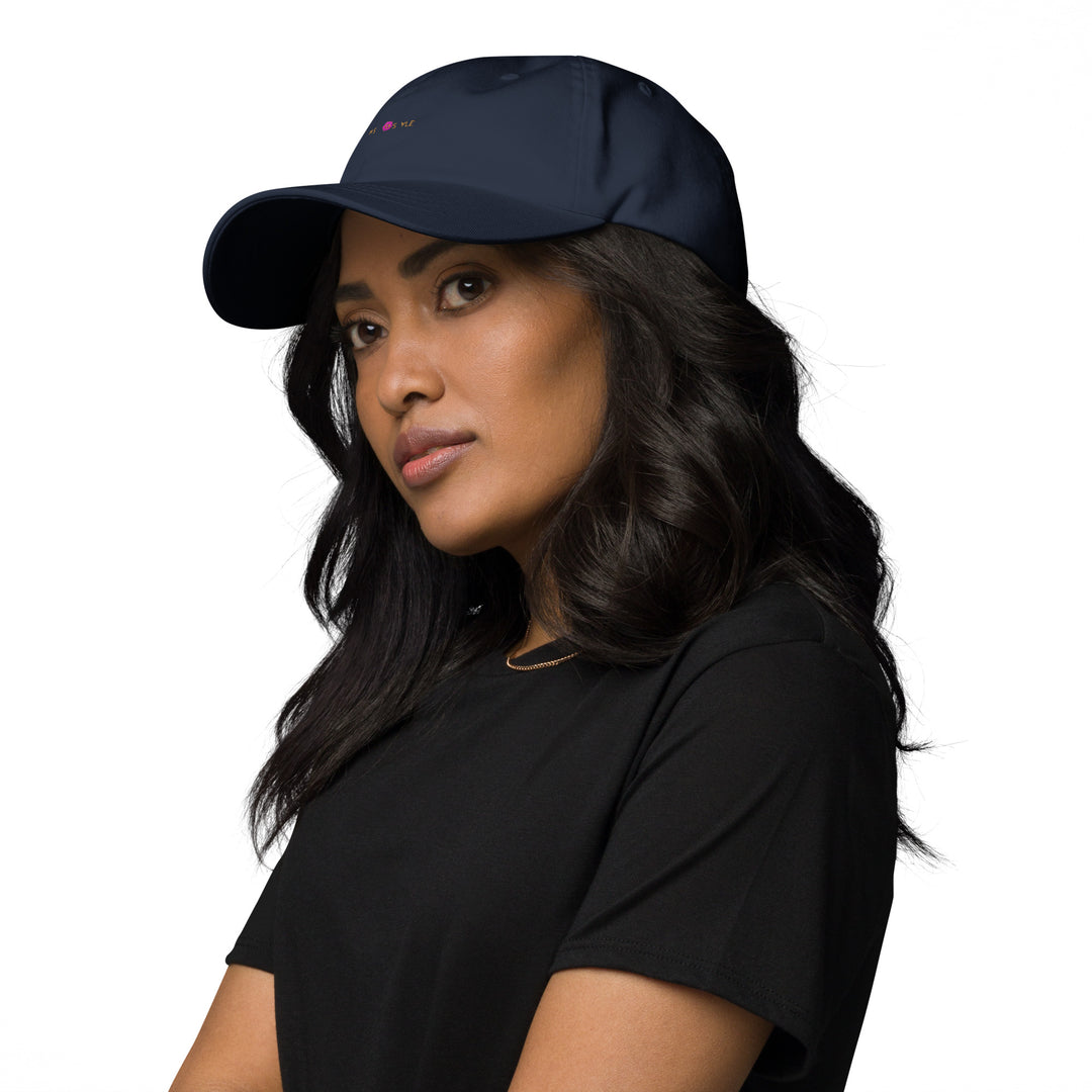 Classic Mishastyle Luxury Navy Dad Hat