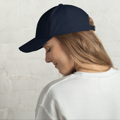 Classic Mishastyle Luxury Navy Dad Hat