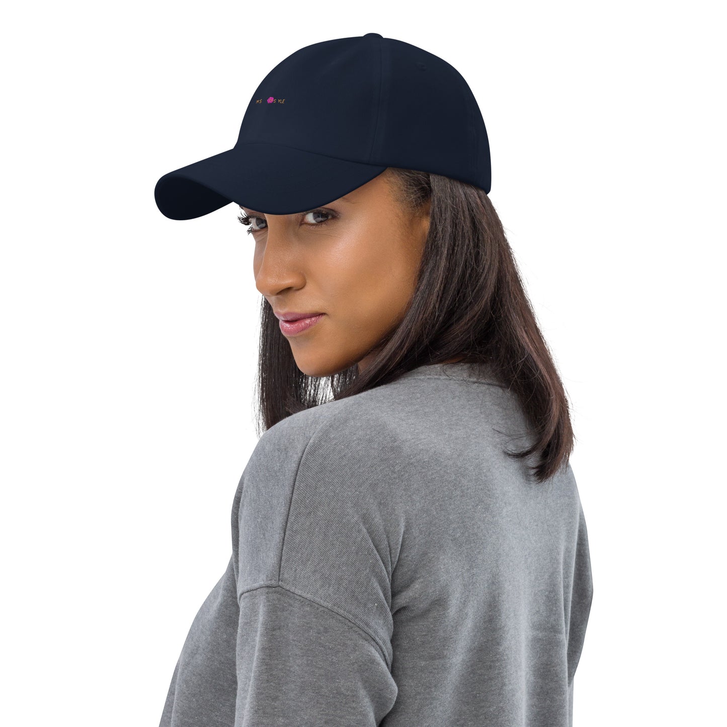 Classic Mishastyle Luxury Navy Dad Hat