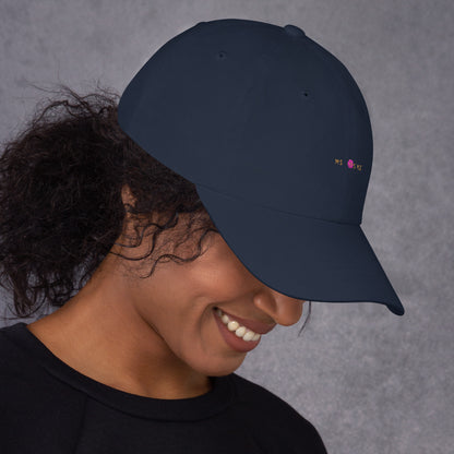 Classic Mishastyle Luxury Navy Dad Hat