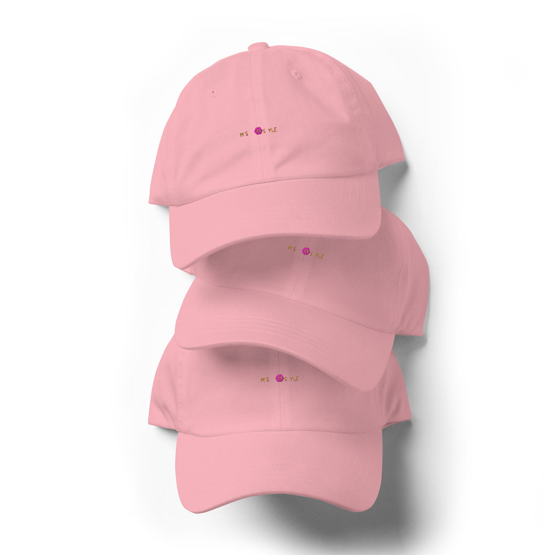 Classic Mishastyle Luxury Pink Dad Hat