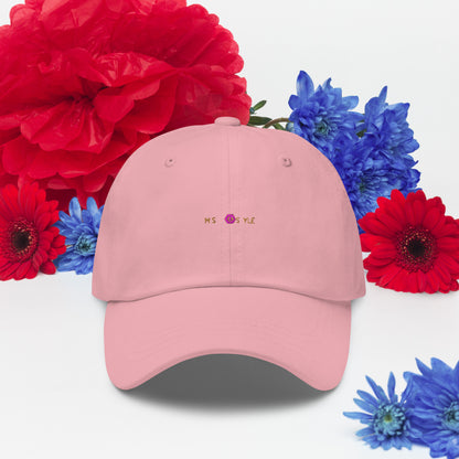 Classic Mishastyle Luxury Pink Dad Hat