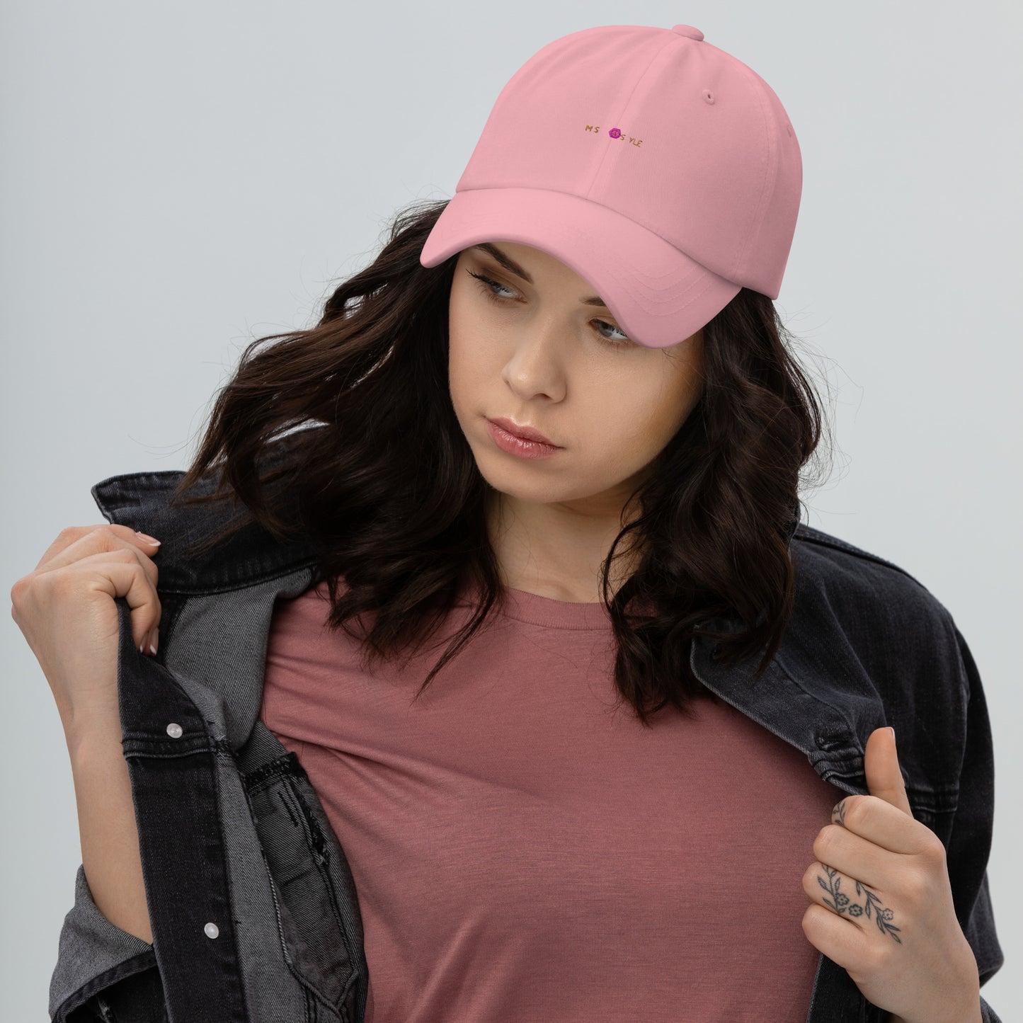 Classic Mishastyle Luxury Pink Dad Hat