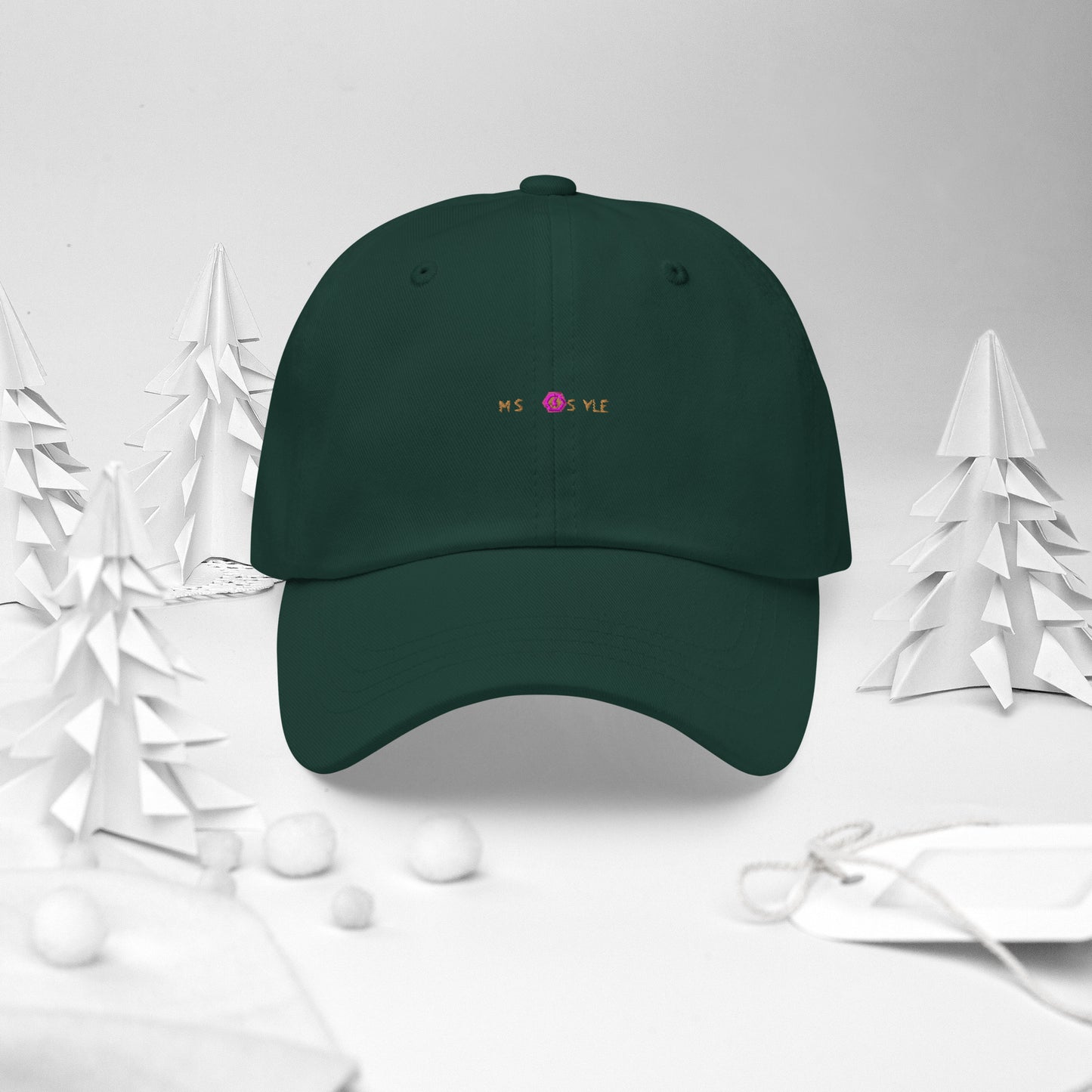 Classic Mishastyle Luxury Spruce Dad Hat