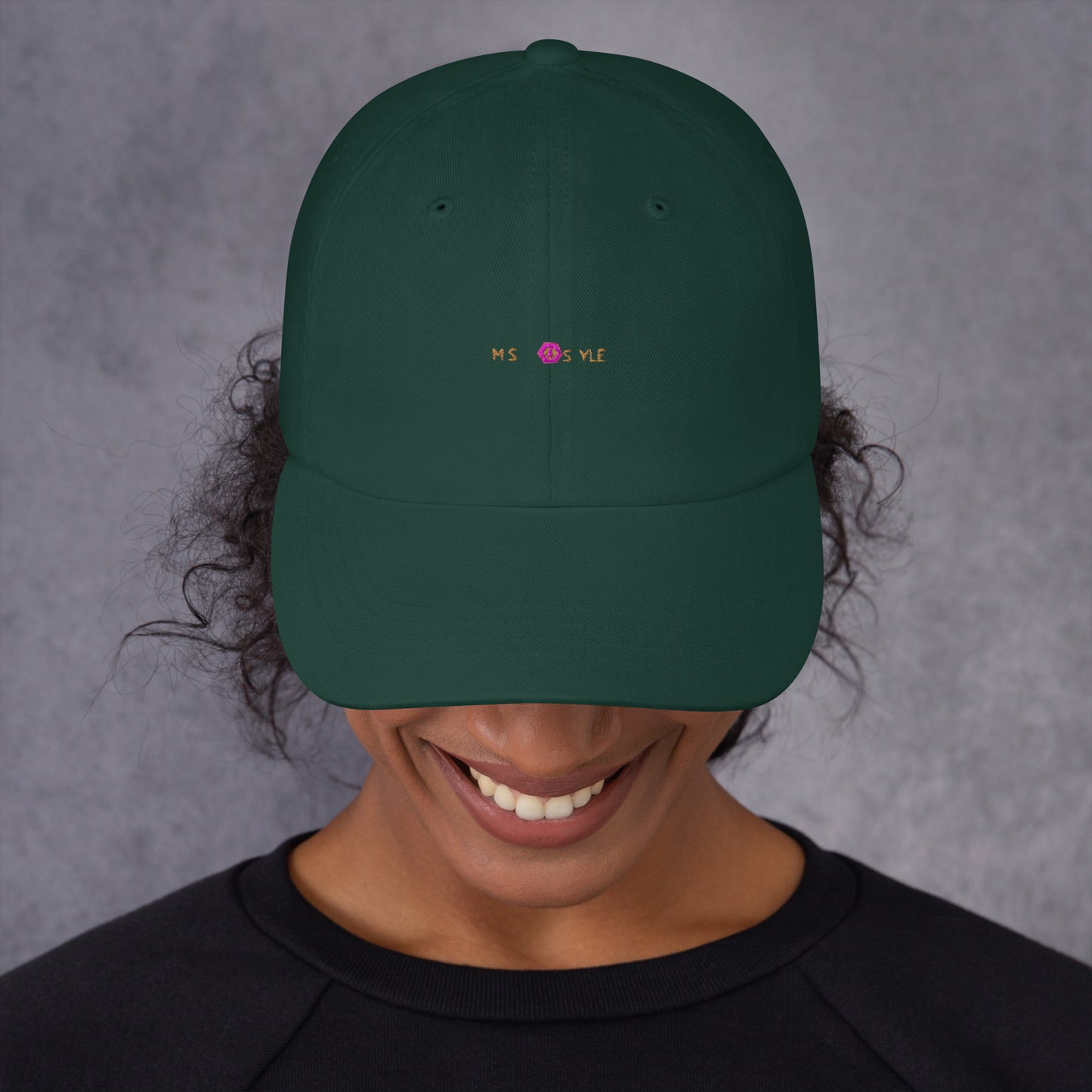 Classic Mishastyle Luxury Spruce Dad Hat