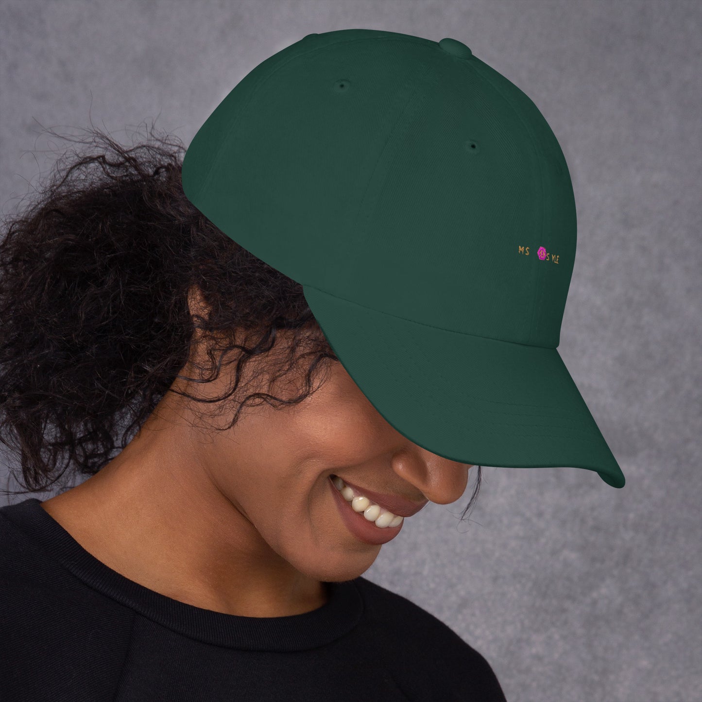 Classic Mishastyle Luxury Spruce Dad Hat