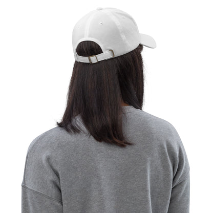 Classic Mishastyle Luxury White Dad Hat