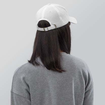 Classic Mishastyle Luxury White Dad Hat