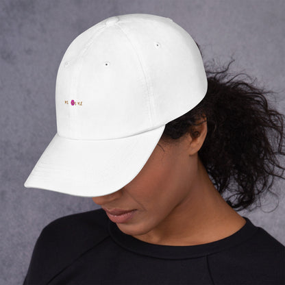 Classic Mishastyle Luxury White Dad Hat