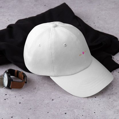 Classic Mishastyle Luxury White Dad Hat