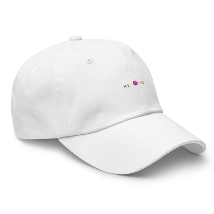 Classic Mishastyle Luxury White Dad Hat