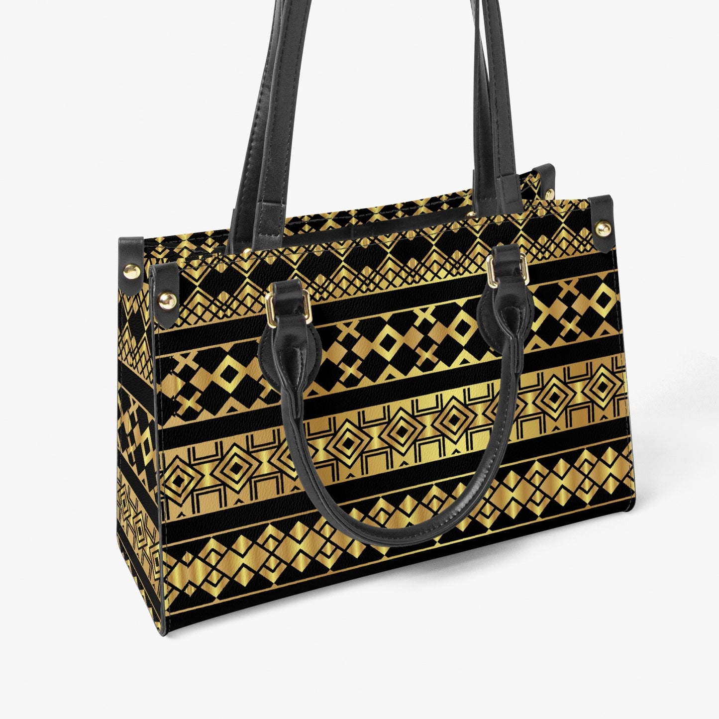 Decoration  Long Strap and Inner Tote Bag - Black